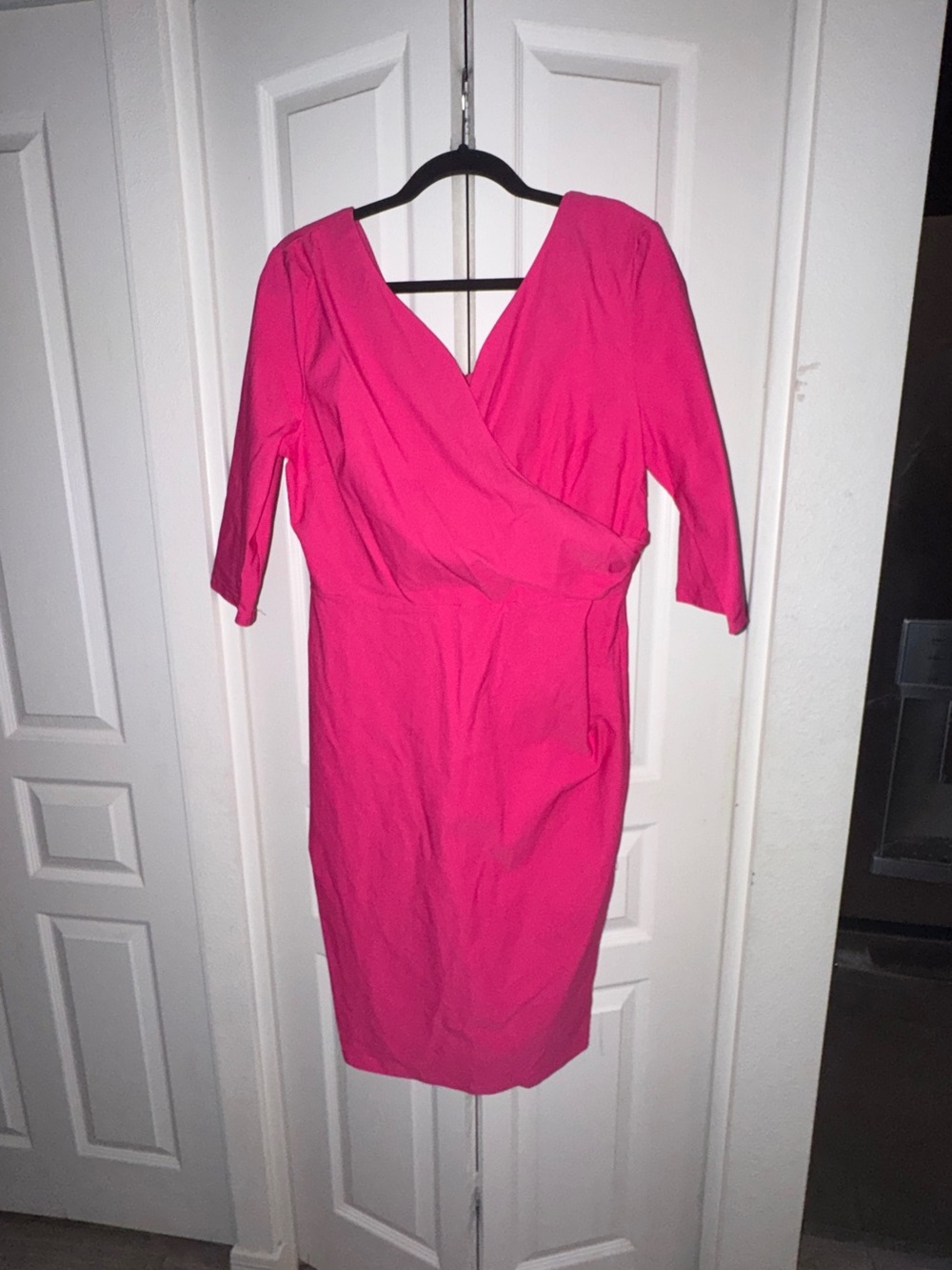 EUC MUXXN Sz XXL Pink Wiggle Dress
